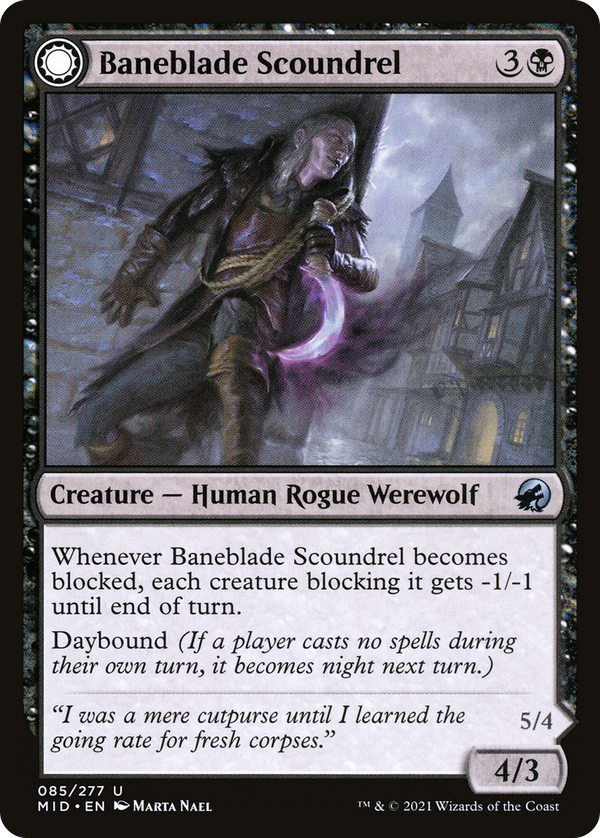 Baneblade Scoundrel // Baneclaw Marauder (mid)