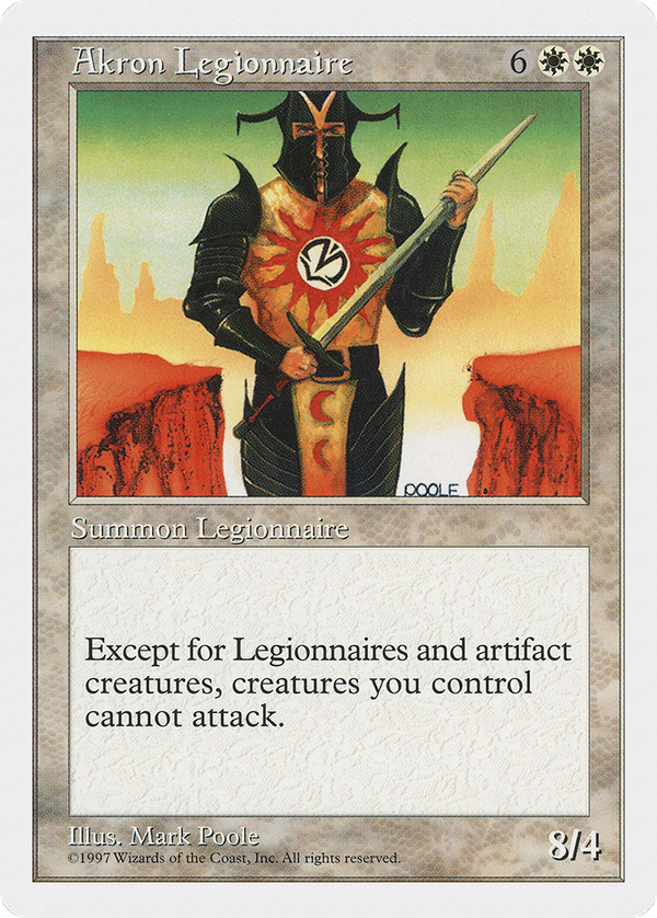 Akron Legionnaire (5ed)