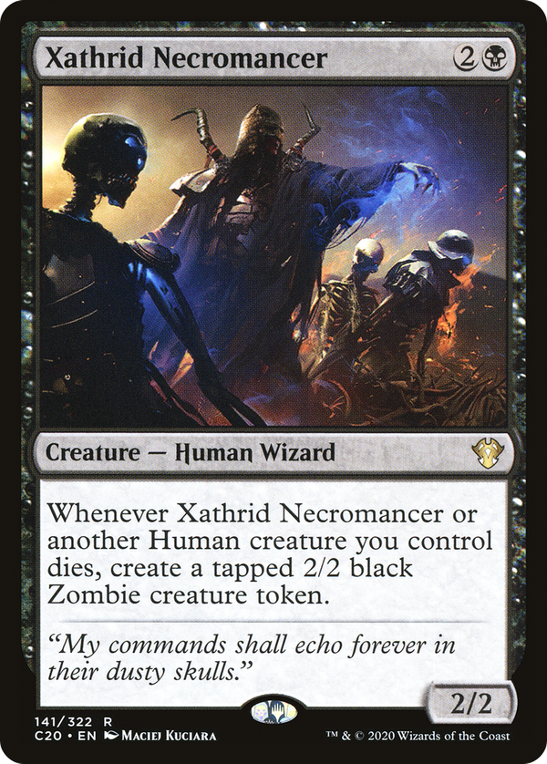Xathrid Necromancer (c20)