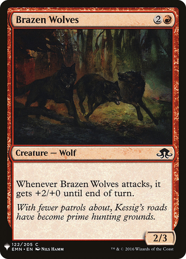 Brazen Wolves (plst)