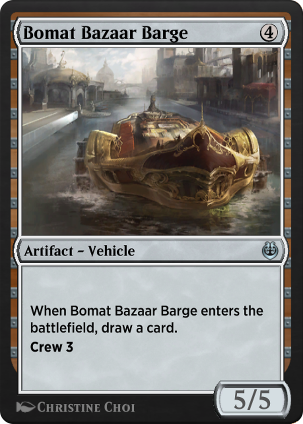 Bomat Bazaar Barge (klr)