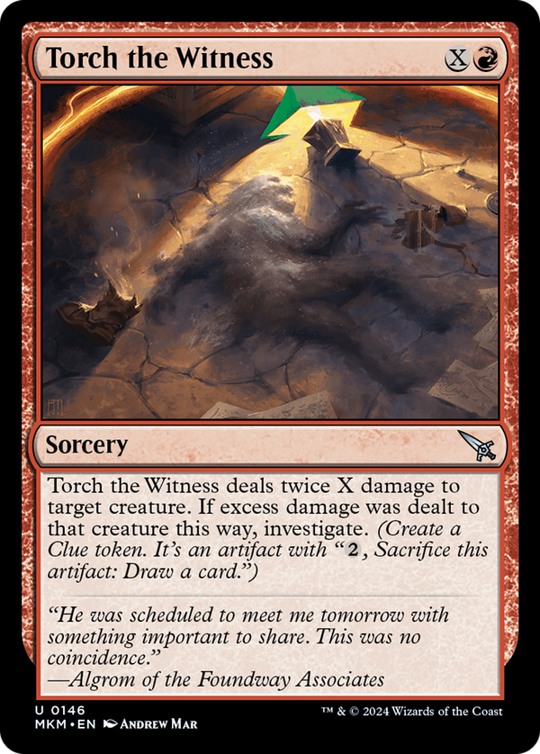 Torch the Witness (mkm)