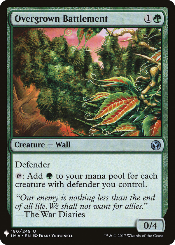 Overgrown Battlement (plst)