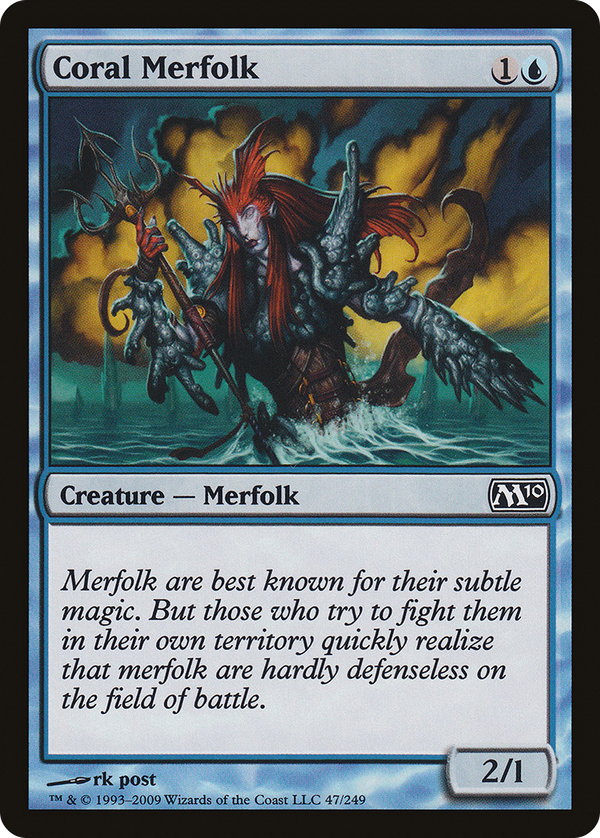 Coral Merfolk (m10)