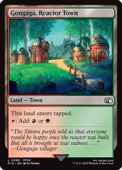 Gongaga, Reactor Town