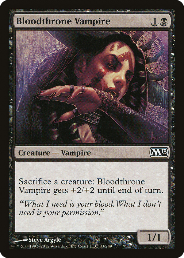 Bloodthrone Vampire (m13)