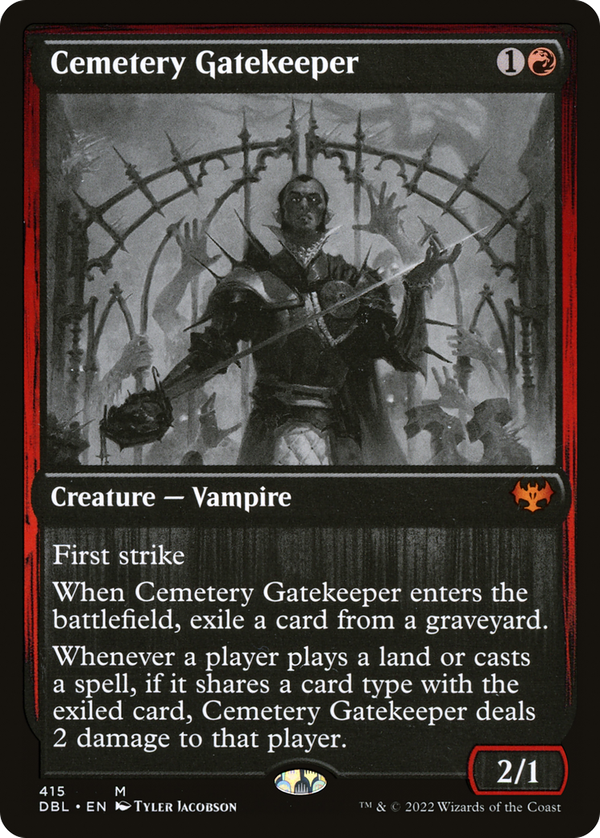 Cemetery Gatekeeper (dbl)
