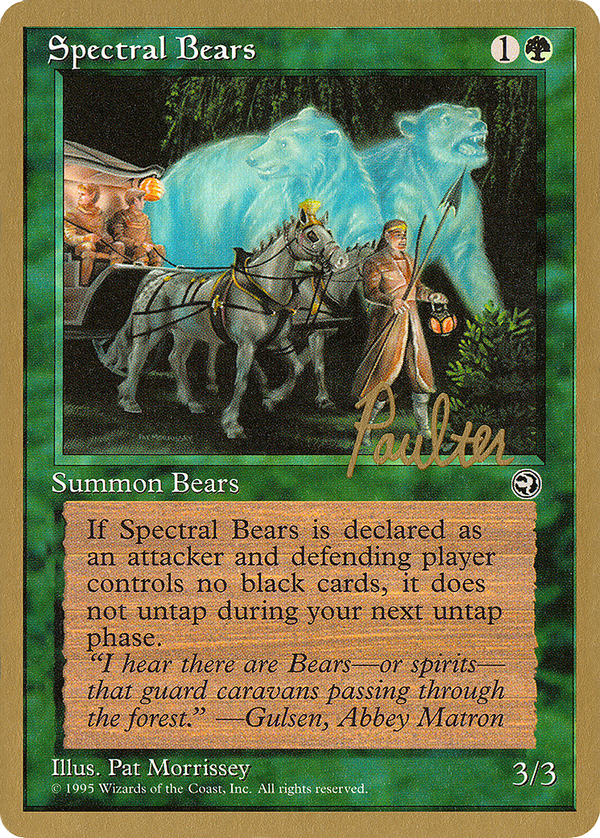 Spectral Bears (ptc)