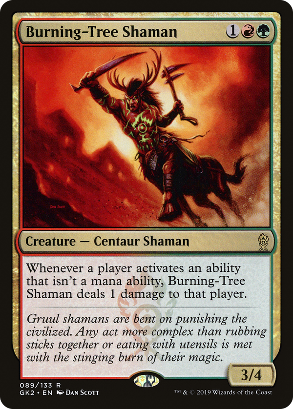 Burning-Tree Shaman (gk2)