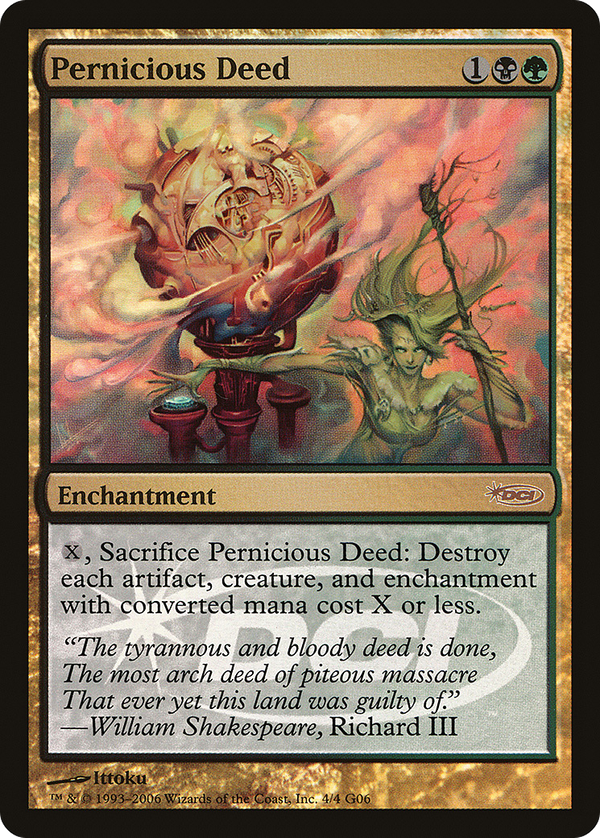 Pernicious Deed (g06)
