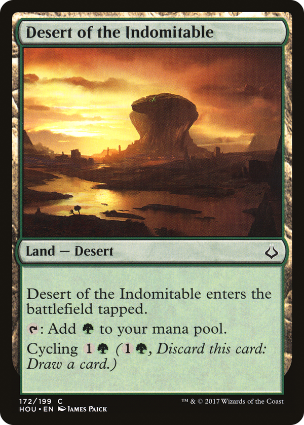 Desert of the Indomitable (hou)