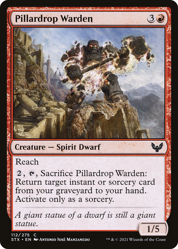 Pillardrop Warden (stx)