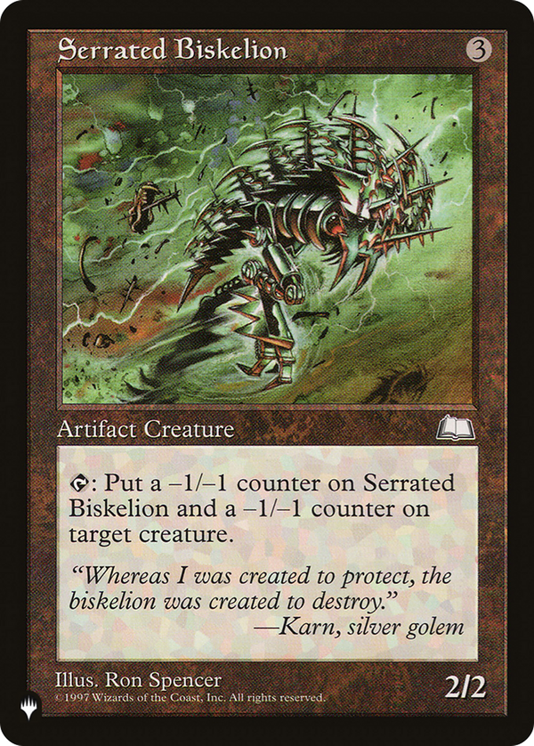 Serrated Biskelion (plst)