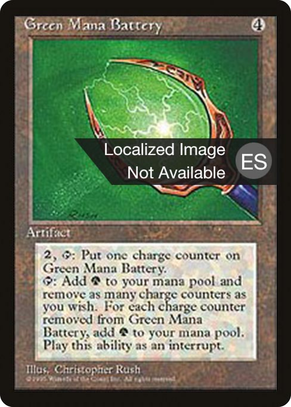 Green Mana Battery (4bb)