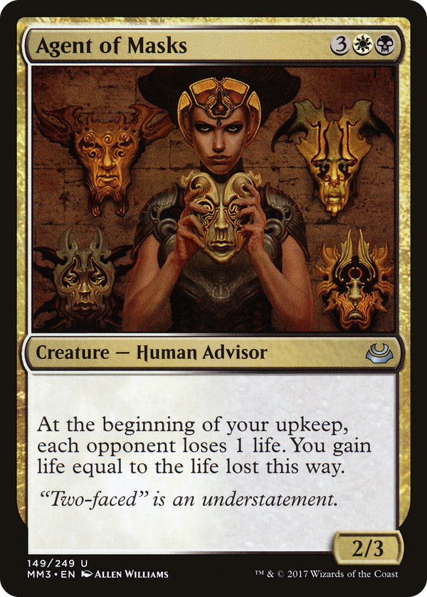 Agent of Masks (mm3)