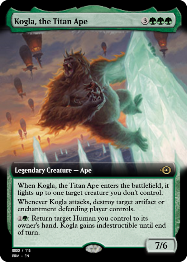 Kogla, the Titan Ape (prm)