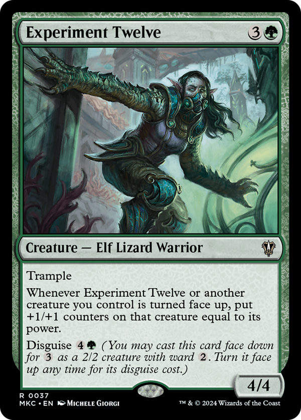 Experiment Twelve (mkc)
