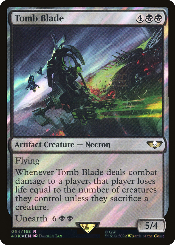 Tomb Blade (40k)
