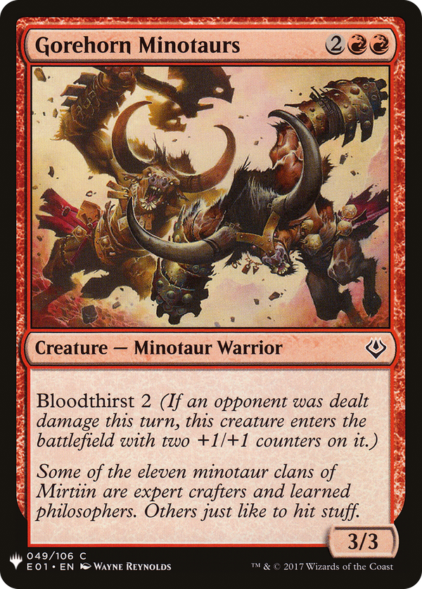 Gorehorn Minotaurs (plst)