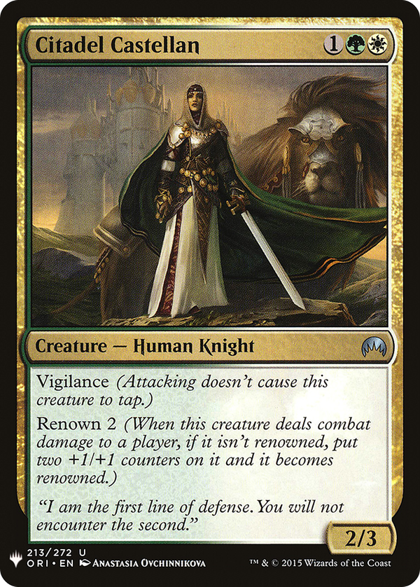 Citadel Castellan (plst)