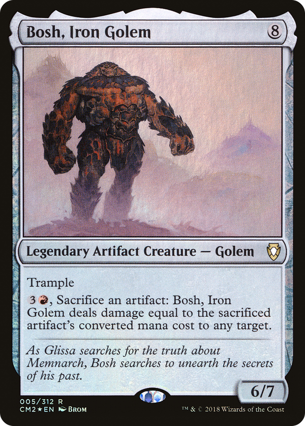 Bosh, Iron Golem (cm2)