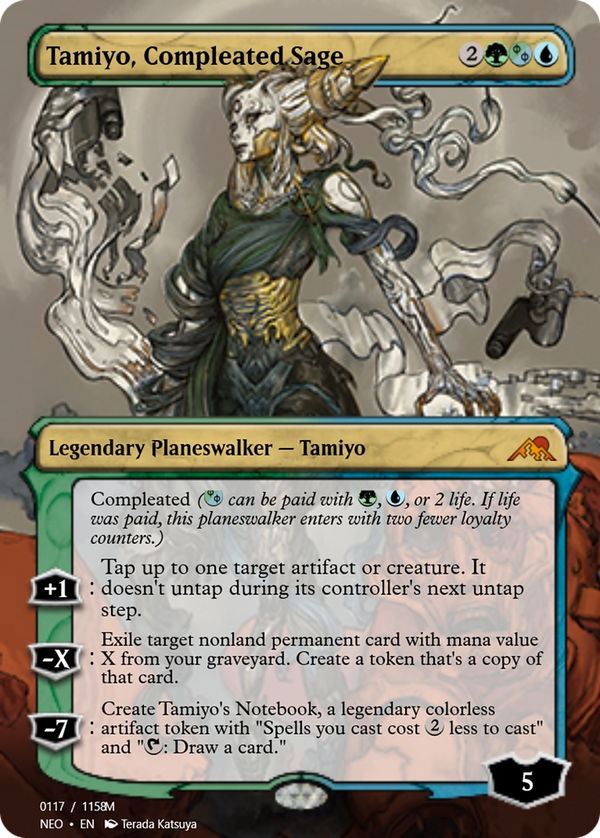 Tamiyo, Compleated Sage (prm)
