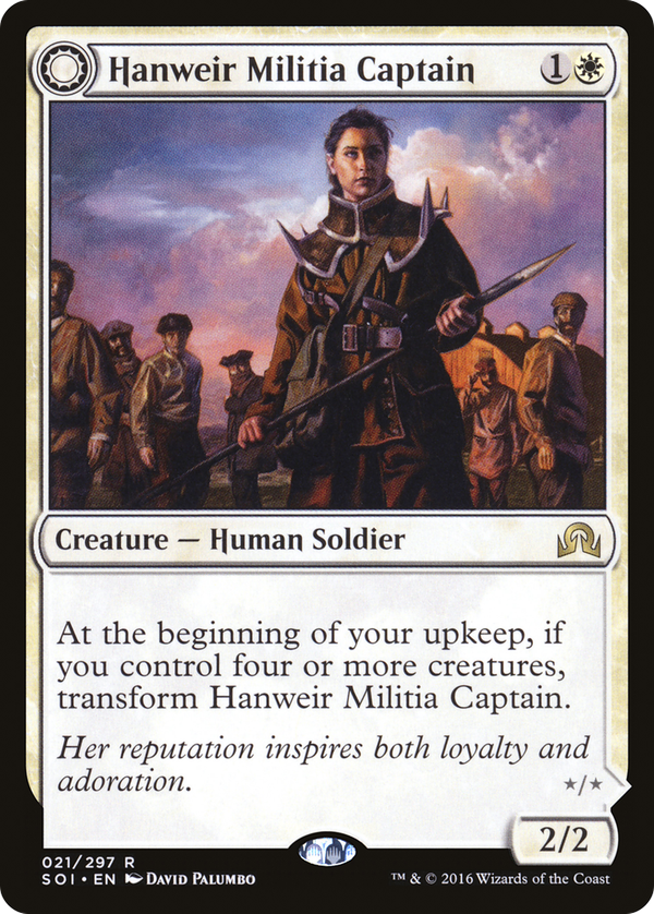 Hanweir Militia Captain // Westvale Cult Leader (soi)