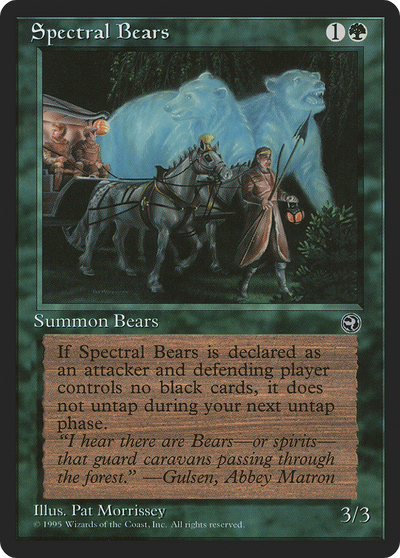 Spectral Bears