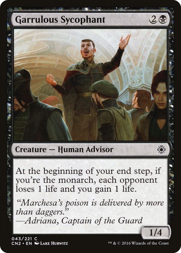 Garrulous Sycophant (cn2)