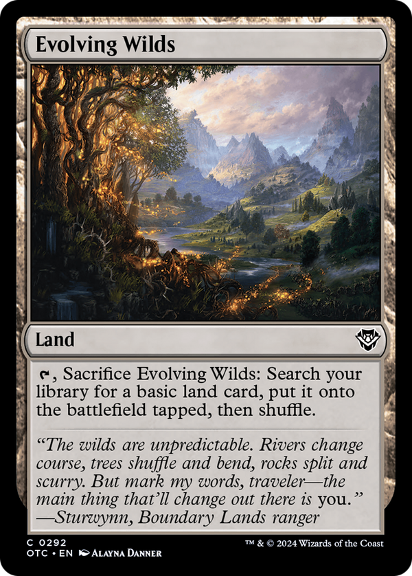 Evolving Wilds (otc)