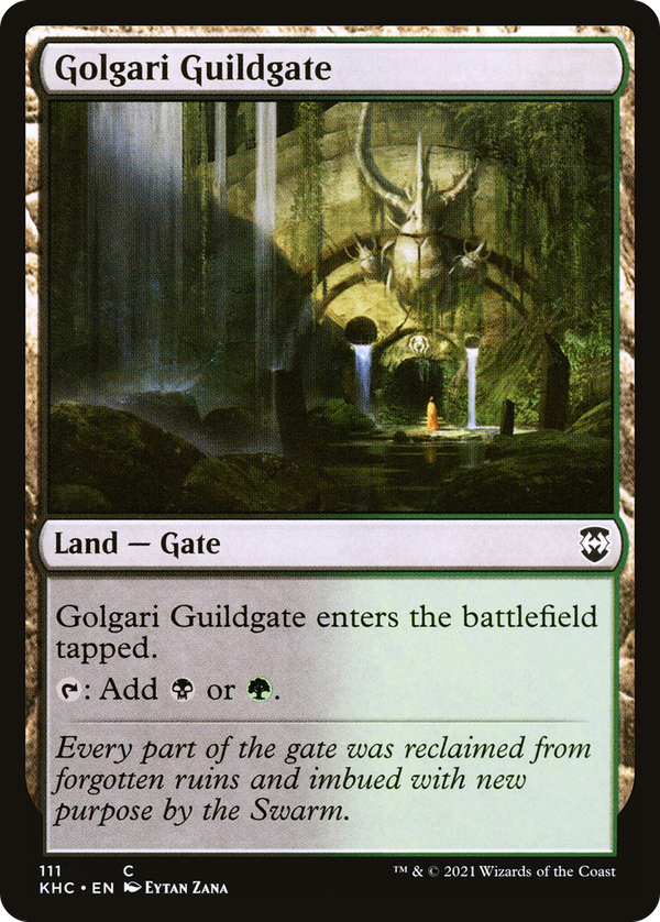 Golgari Guildgate (khc)