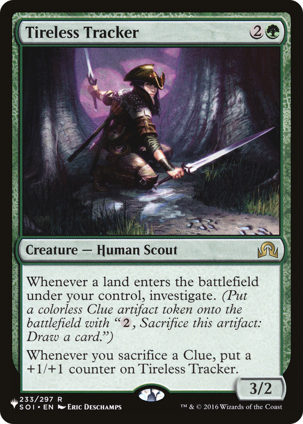 Tireless Tracker (plst)