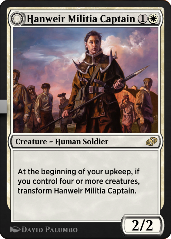 Hanweir Militia Captain // Westvale Cult Leader (j21)