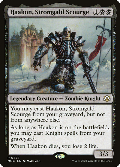 Haakon, Stromgald Scourge