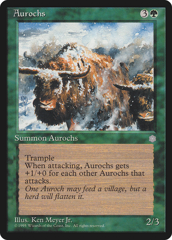 Aurochs (ice)
