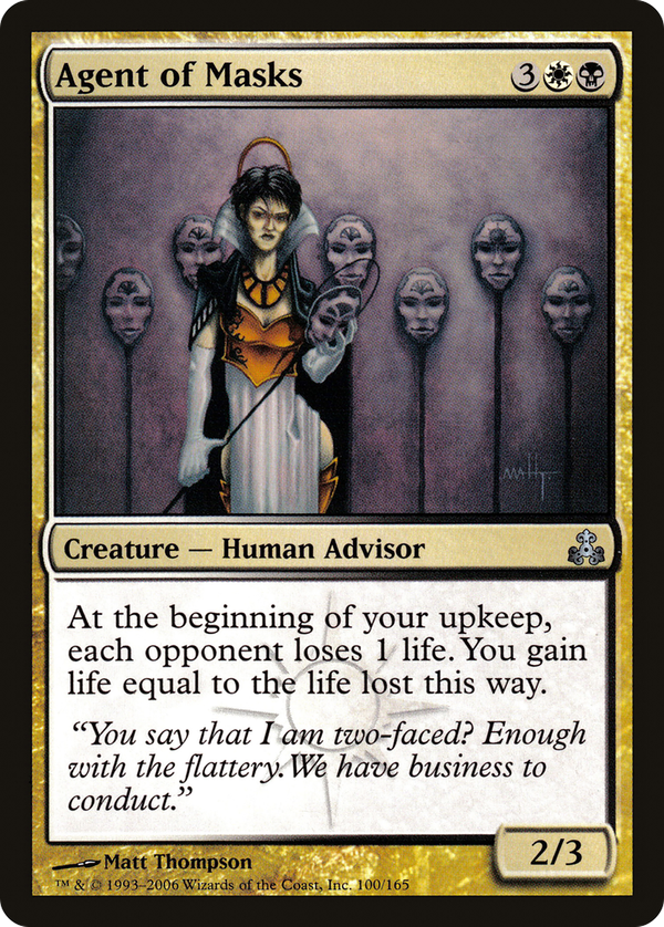 Agent of Masks (gpt)