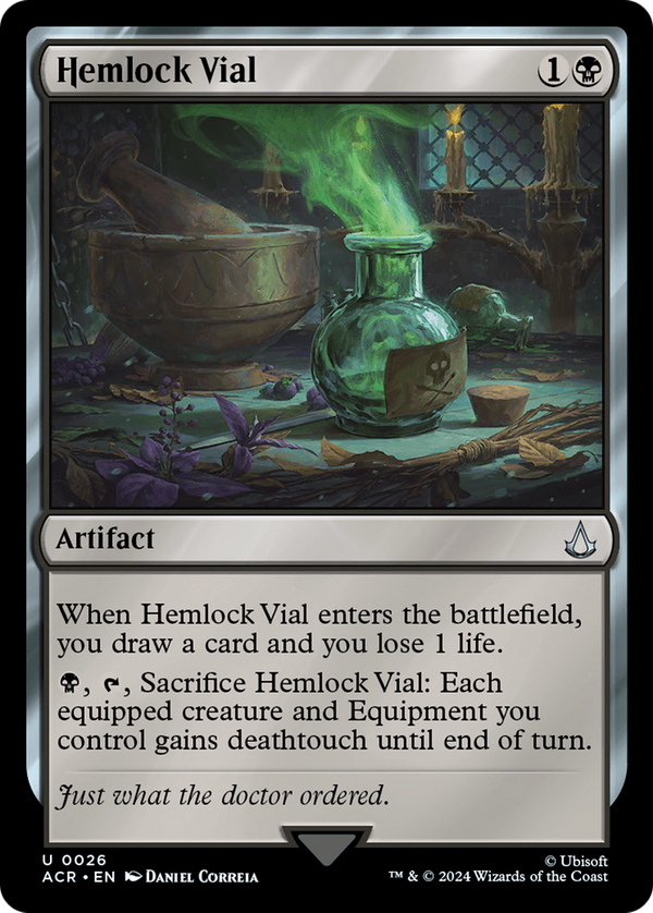 Hemlock Vial (acr)