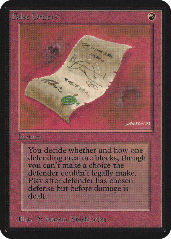 False Orders (lea)