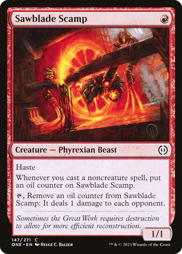 Sawblade Scamp (one)