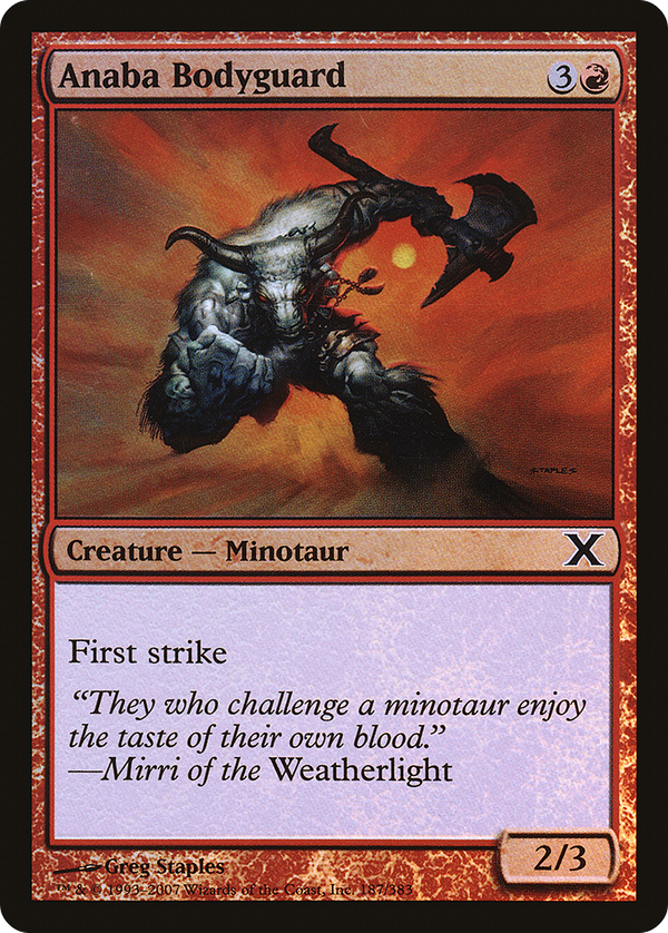 Anaba Bodyguard (10e)