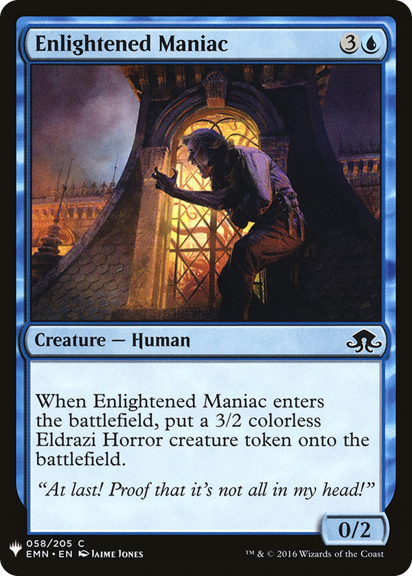 Enlightened Maniac (plst)