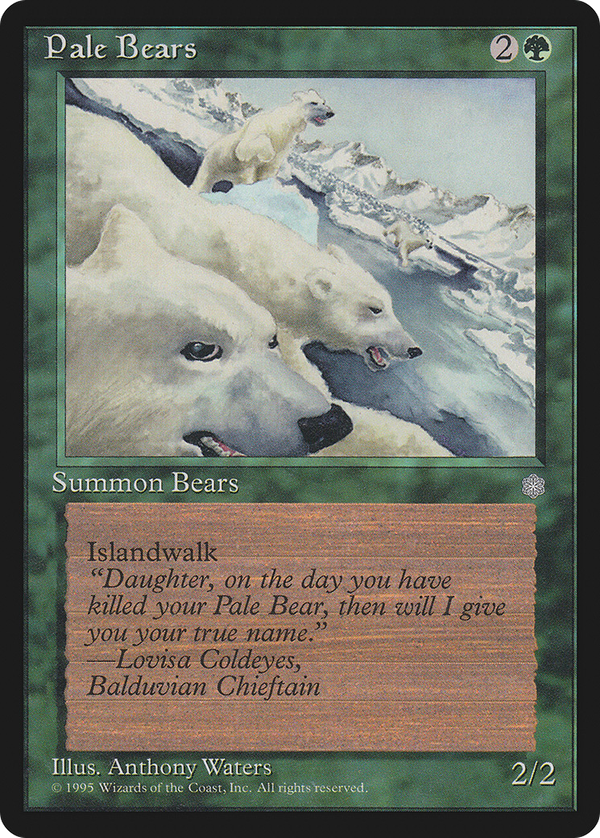Pale Bears (ice)