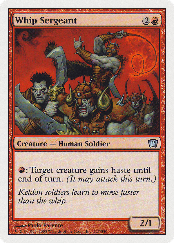 Whip Sergeant (9ed)