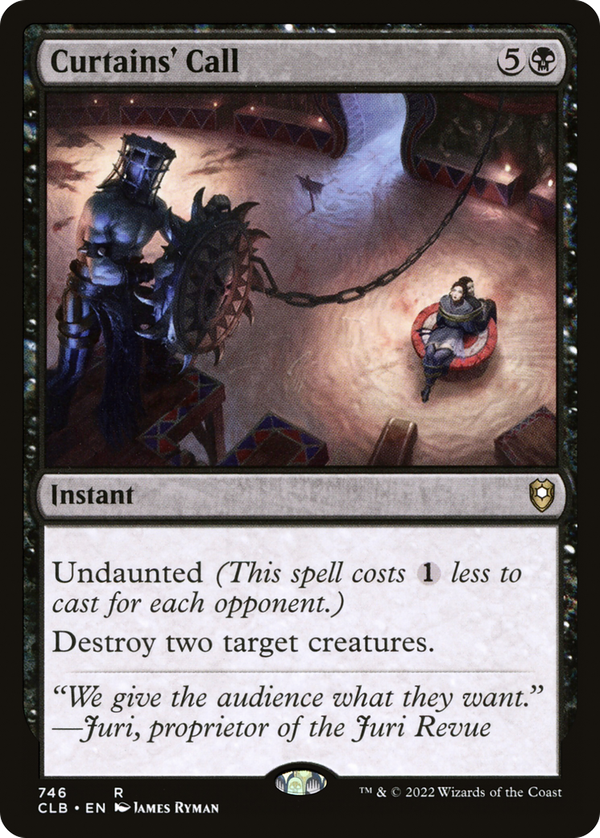 Curtains' Call (clb)