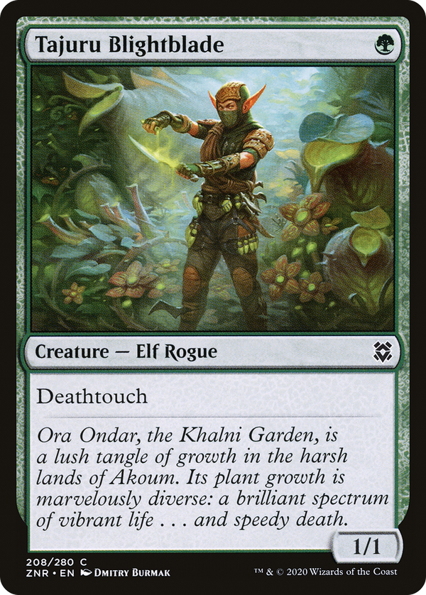 Tajuru Blightblade (znr)