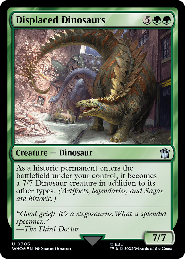 Displaced Dinosaurs (who)