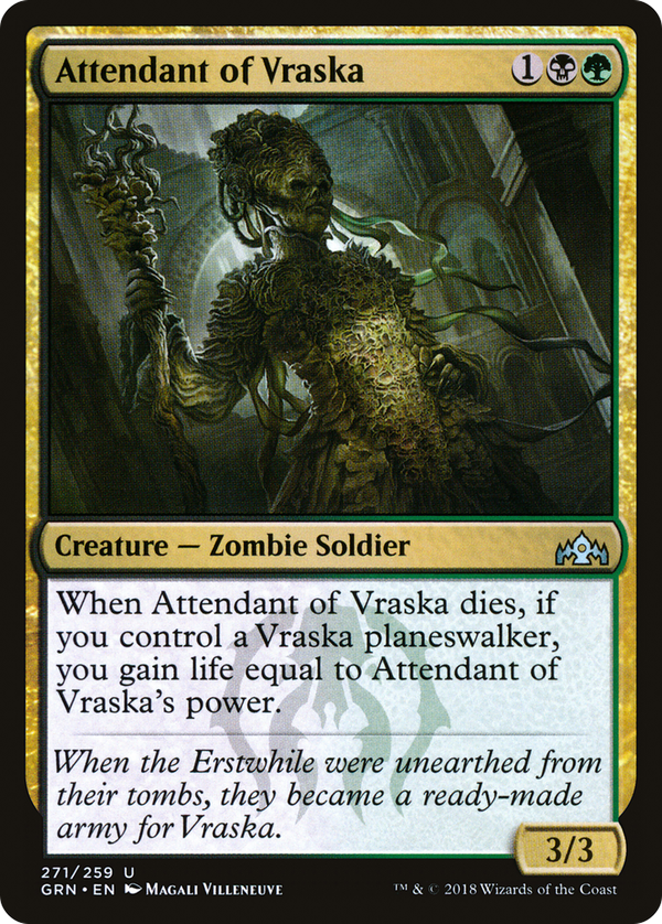 Attendant of Vraska (grn)