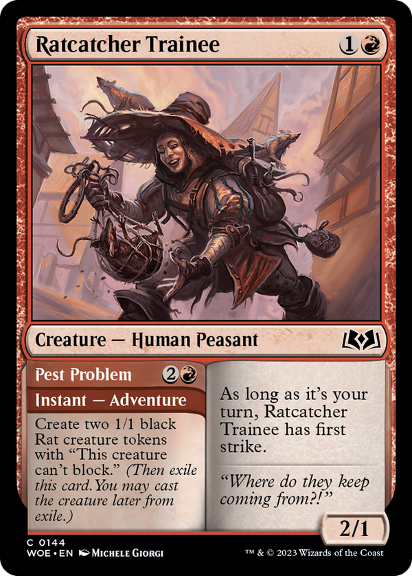 Ratcatcher Trainee // Pest Problem (woe)