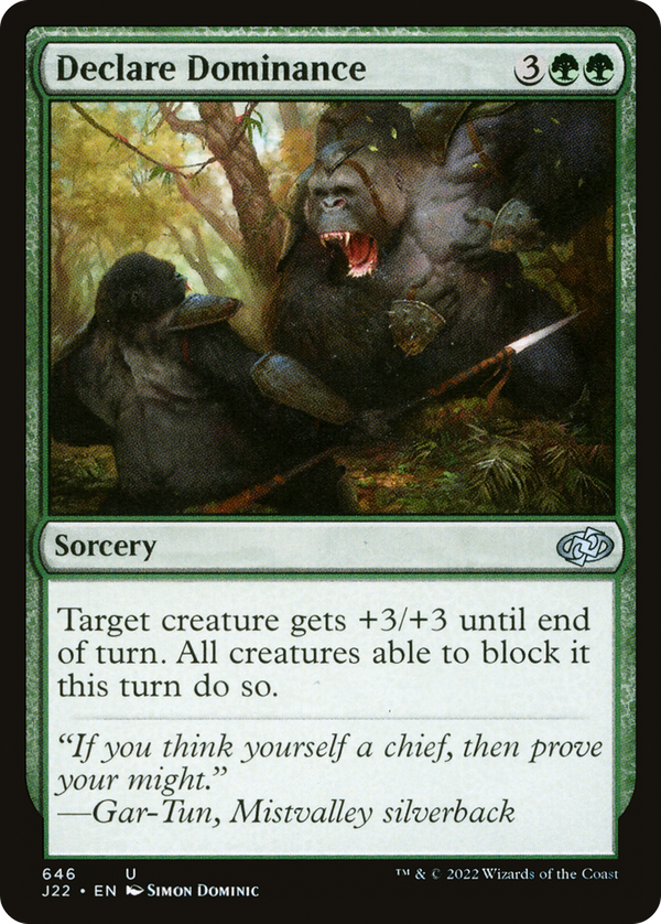 Declare Dominance (j22)