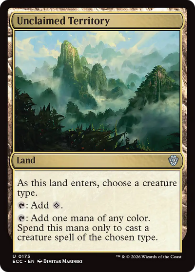 Unclaimed Territory